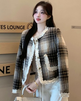 Lace ladies plus cotton France style short chanelstyle jacket