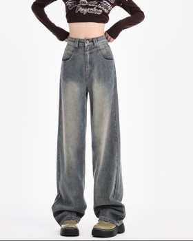 American style long pants jeans for women