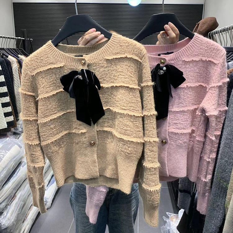 Korean style cardigan temperament sweater for women