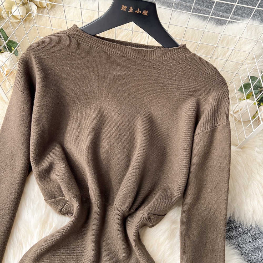 Light luxury skirt knitted sweater 2pcs set for women