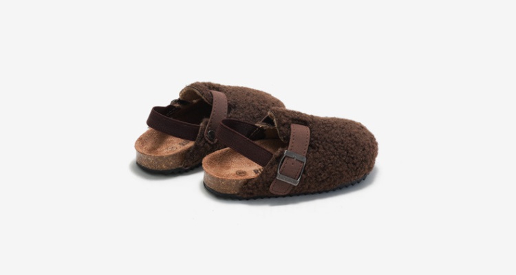Autumn and winter cork slippers thermal sandals