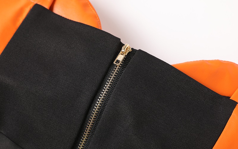 Supersoft zip sling tops slim package hip skirt 2pcs set