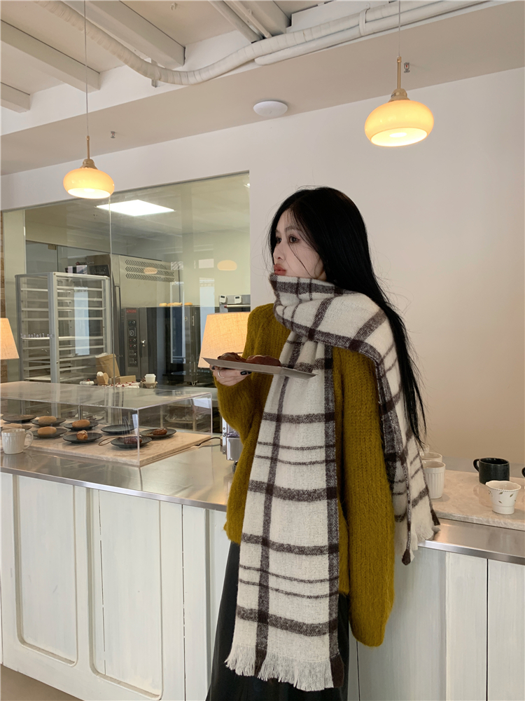 Girl Korean style shawl scarf winter scarves