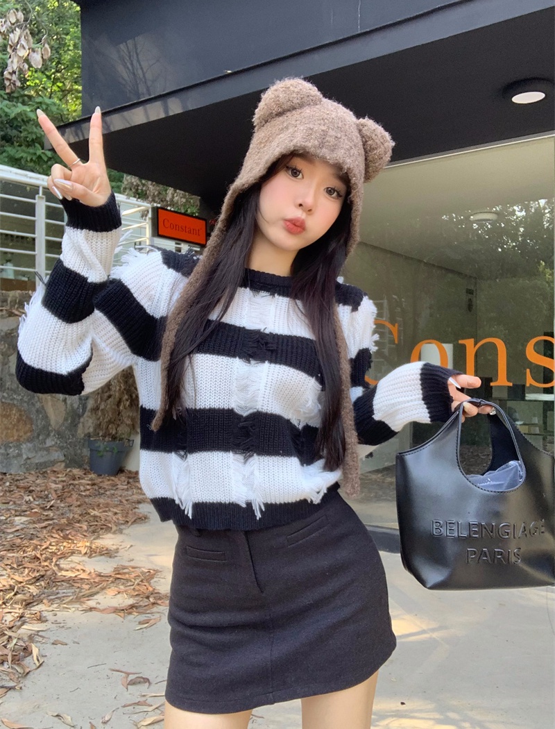Niche autumn and winter sweater loose tops for women