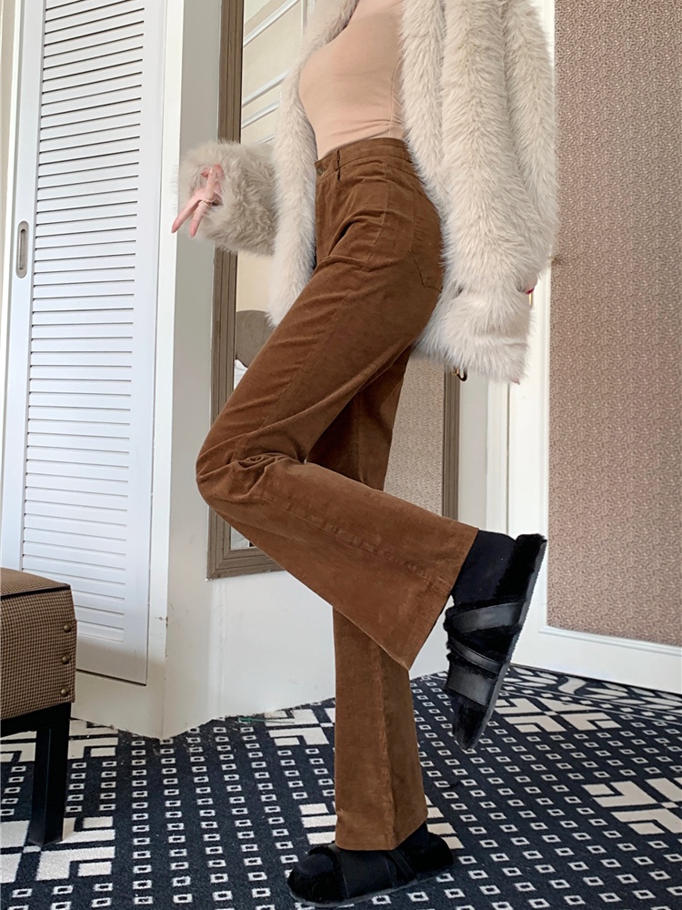 Loose straight pants autumn and winter pants for women