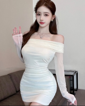 Slim package hip dress short spicegirl corset