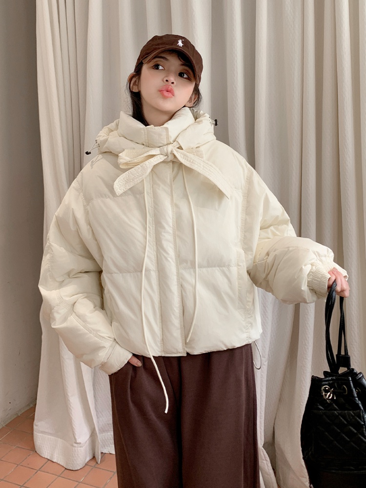 Student hooded cotton coat small fellow coat