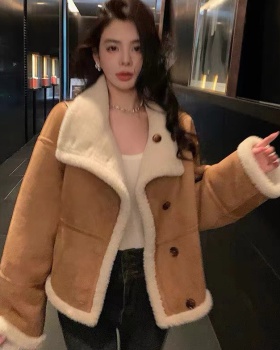 Korean style temperament fashion autumn and winter jacket
