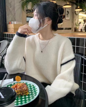 Autumn and winter lazy sweater pullover tops