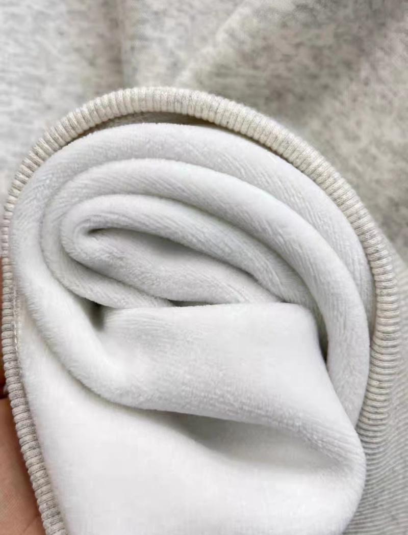 Milk silk simple tops printing thin hoodie for women