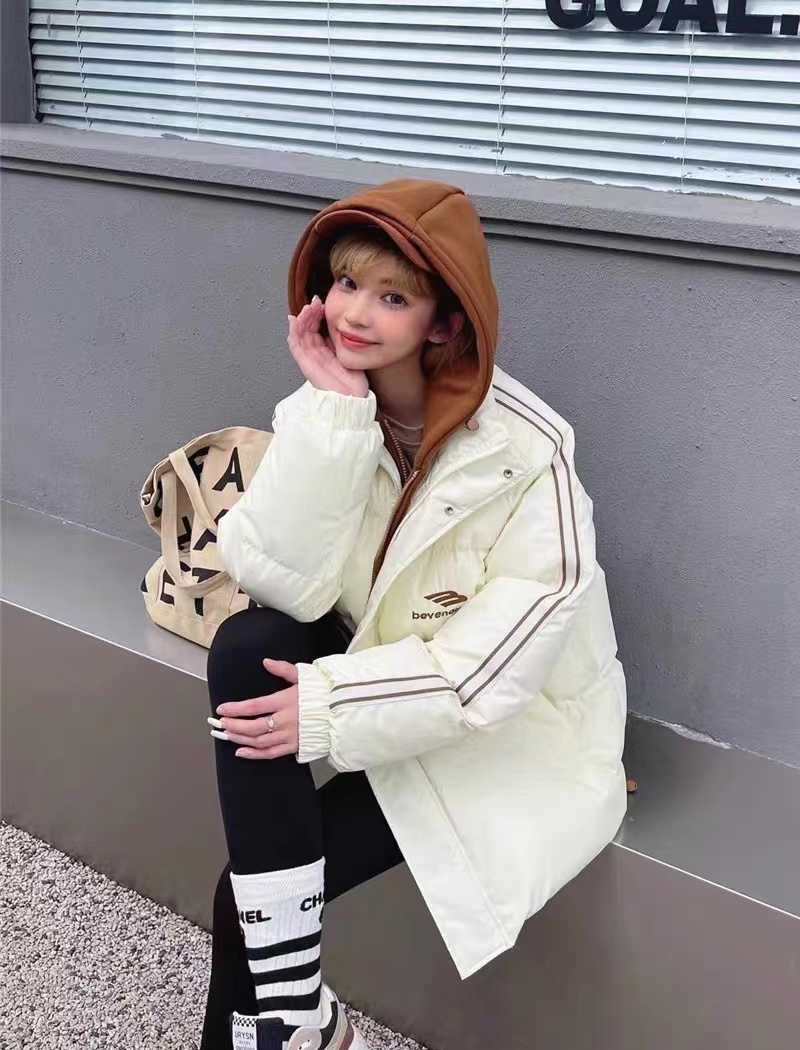 Thick cotton coat loose bread clothing for women