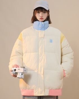 Korean style down coat bread clothing for women