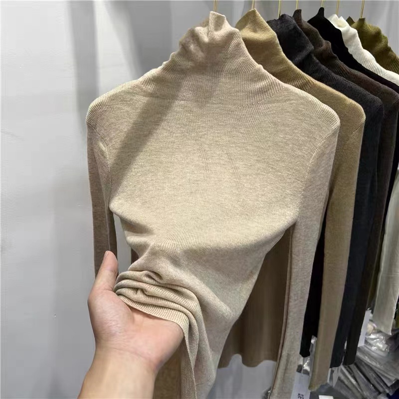Inside the ride bottoming shirt thin sweater for women
