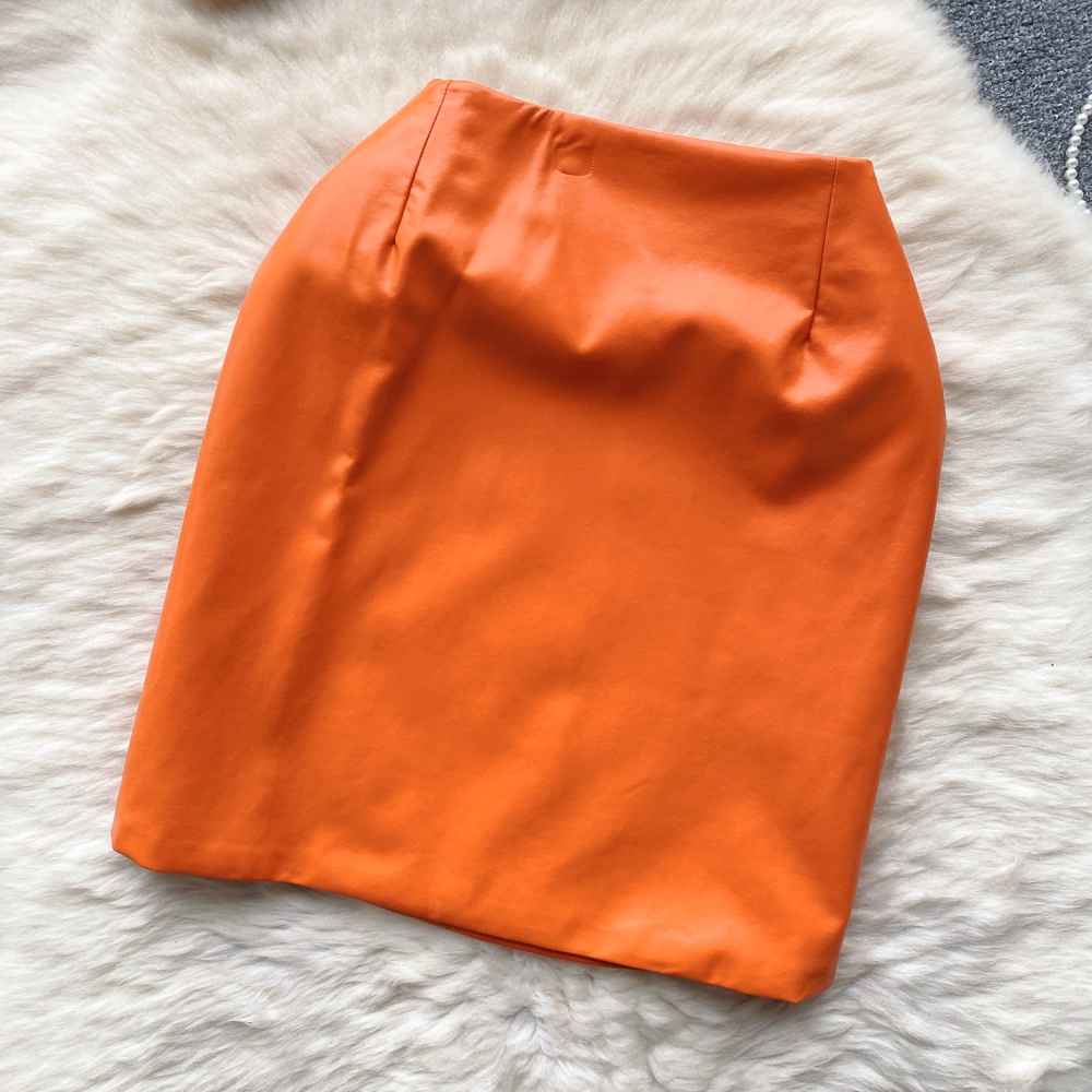 Package hip slim short skirt fashion vest a set
