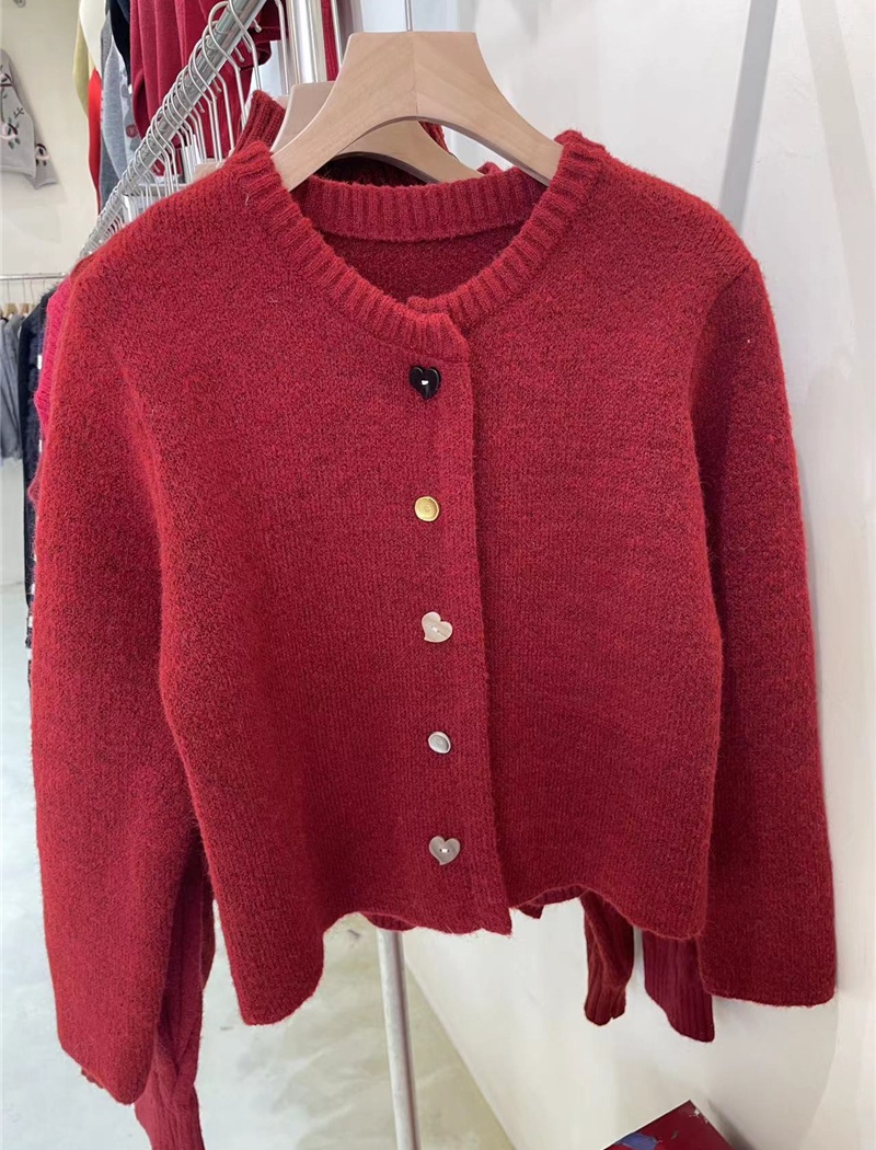 Knitted chanelstyle sweater lady cardigan