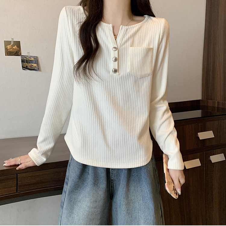 Winter thick fat bottoming shirt Casual wears outside tops