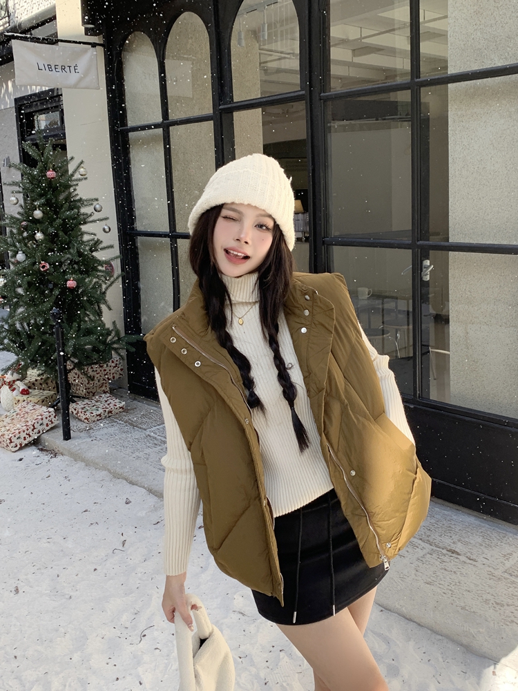 Autumn and winter Korean style waistcoat loose vest BE93005 