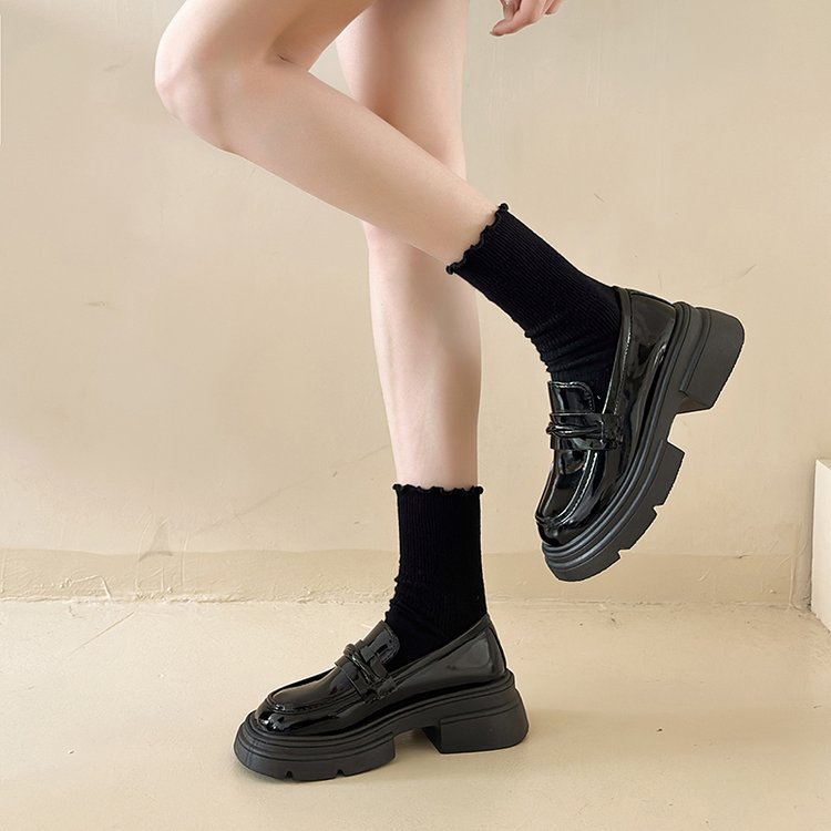 College style British style thick crust Casual shoes