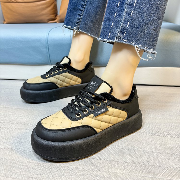 Frenum Casual shoes Korean style plus cotton board shoes