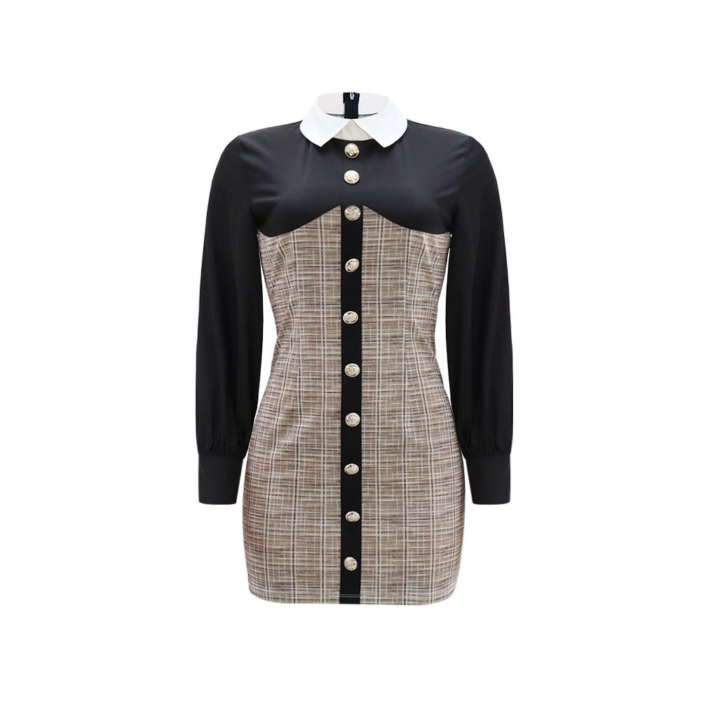 Package hip dress A-line business suit for women