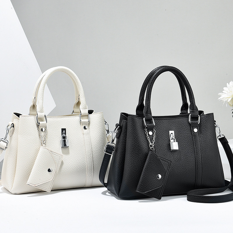 Pure fashion handbag buff composite bag for women