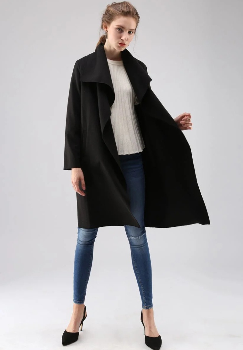 Long sleeve coat autumn and winter cardigan for women