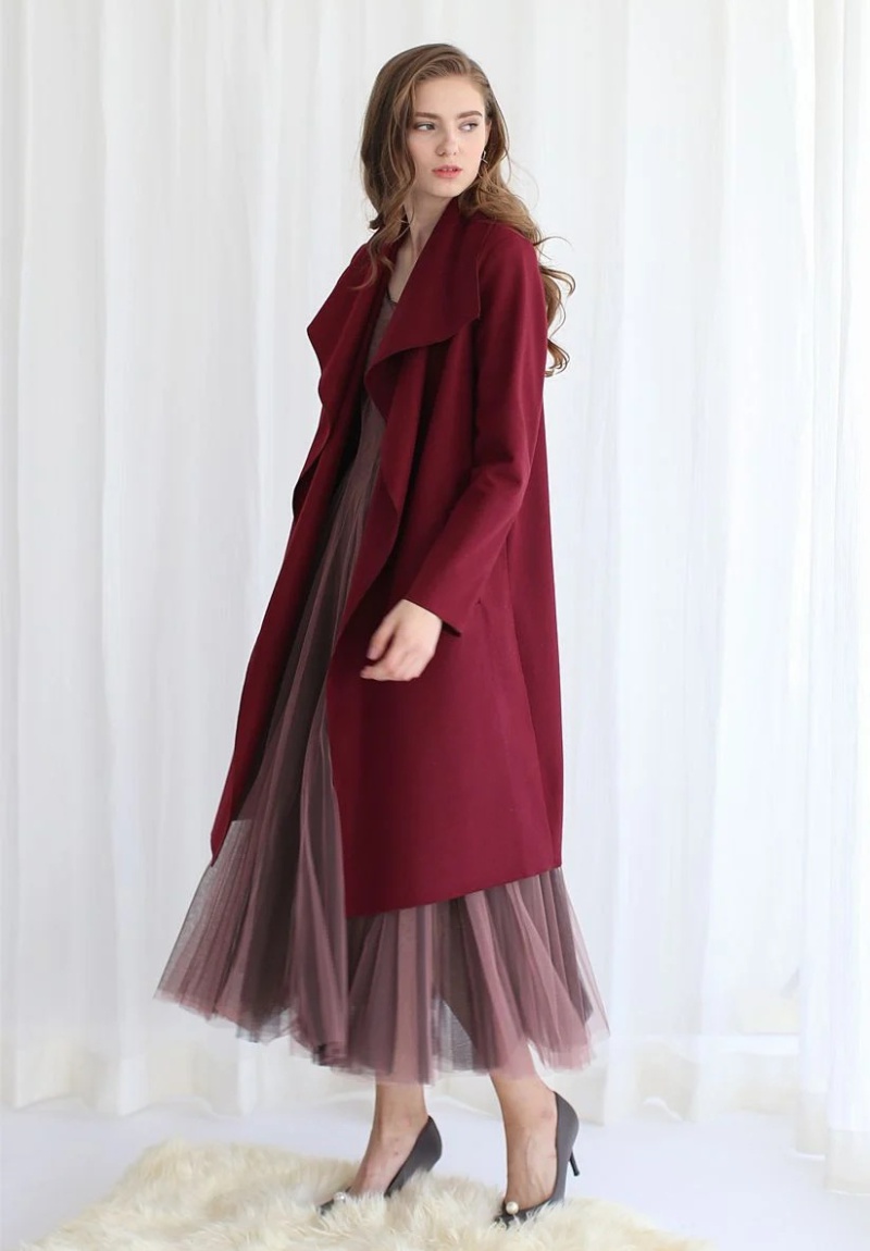 Long sleeve coat autumn and winter cardigan for women