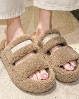 Fashion Korean style thick crust sexy slippers for women