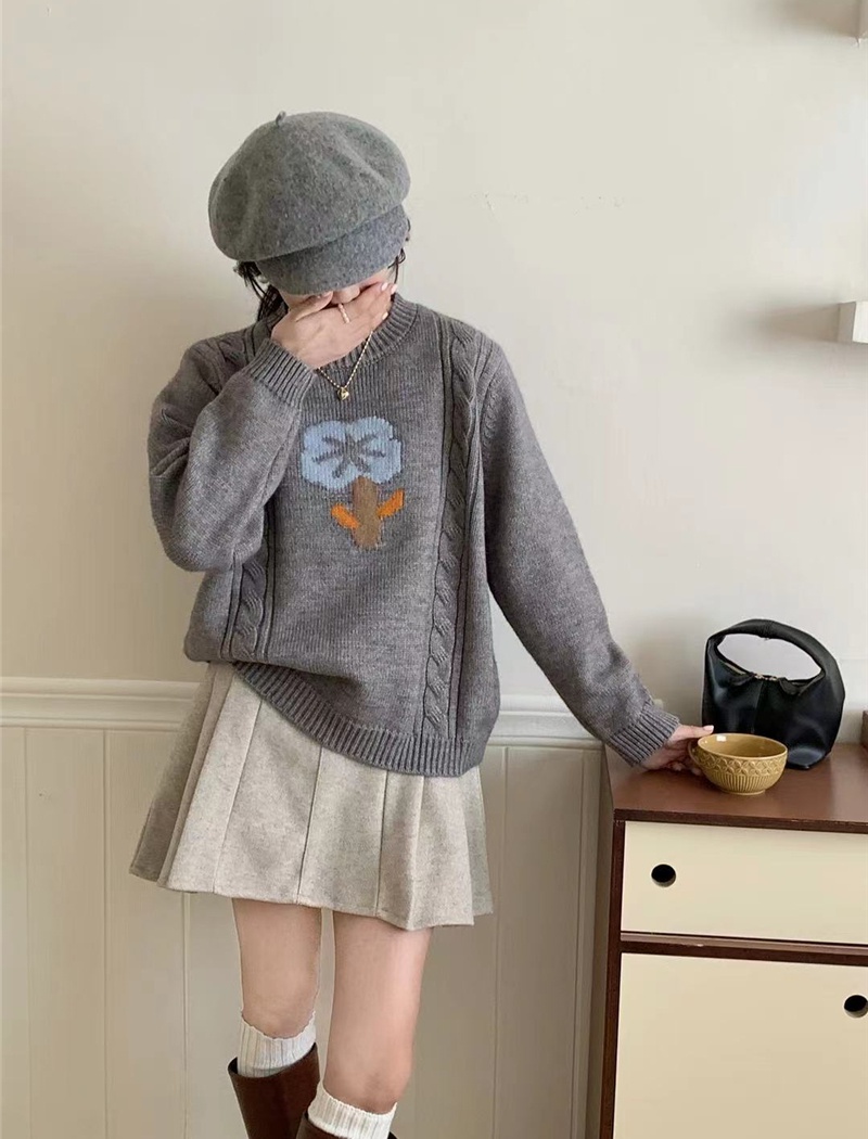 Show young loose tops autumn and winter all-match sweater