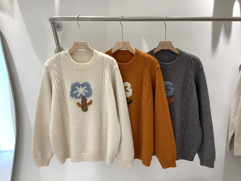 Show young loose tops autumn and winter all-match sweater