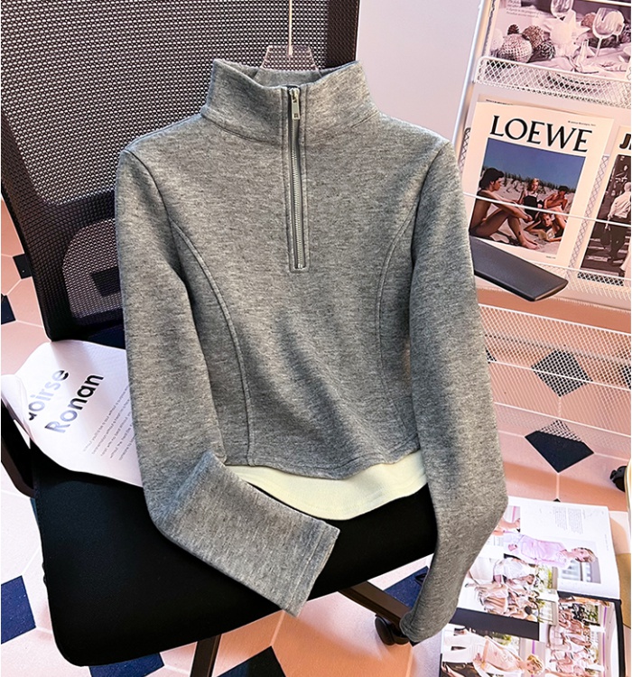 Autumn and winter hoodie small fellow T-shirt for women