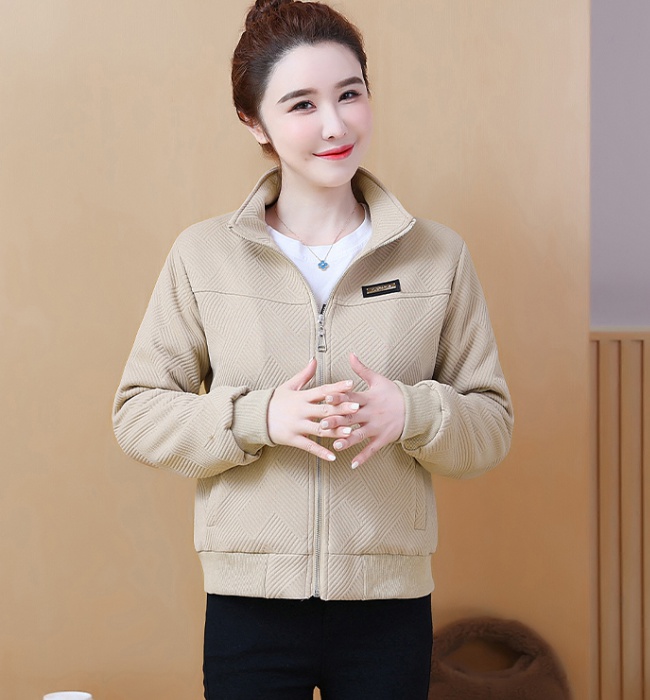 Autumn and winter thick jacket short coat for women