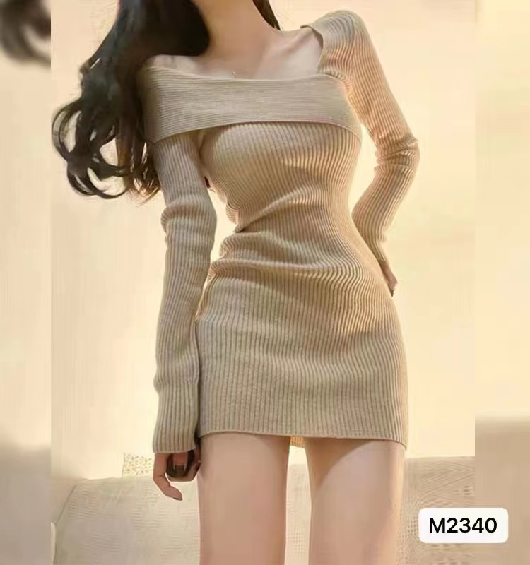 Enticement dress knitted T-back for women