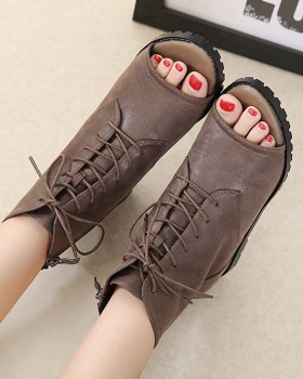 Slipsole rome sandals frenum summer boots for women