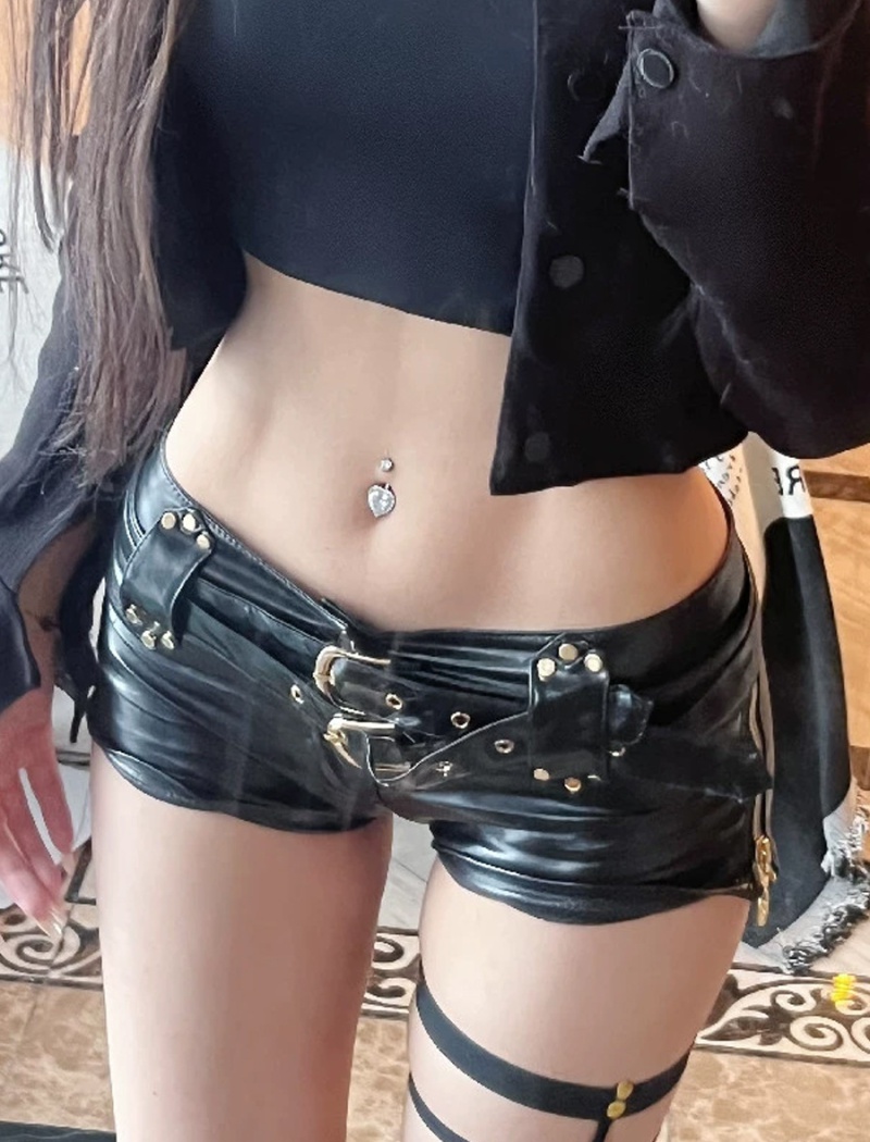 Sexy low-waist boots pants nightclub shorts for women