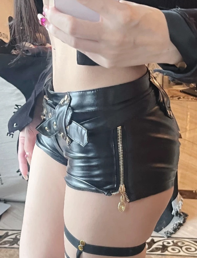 Sexy low-waist boots pants nightclub shorts for women