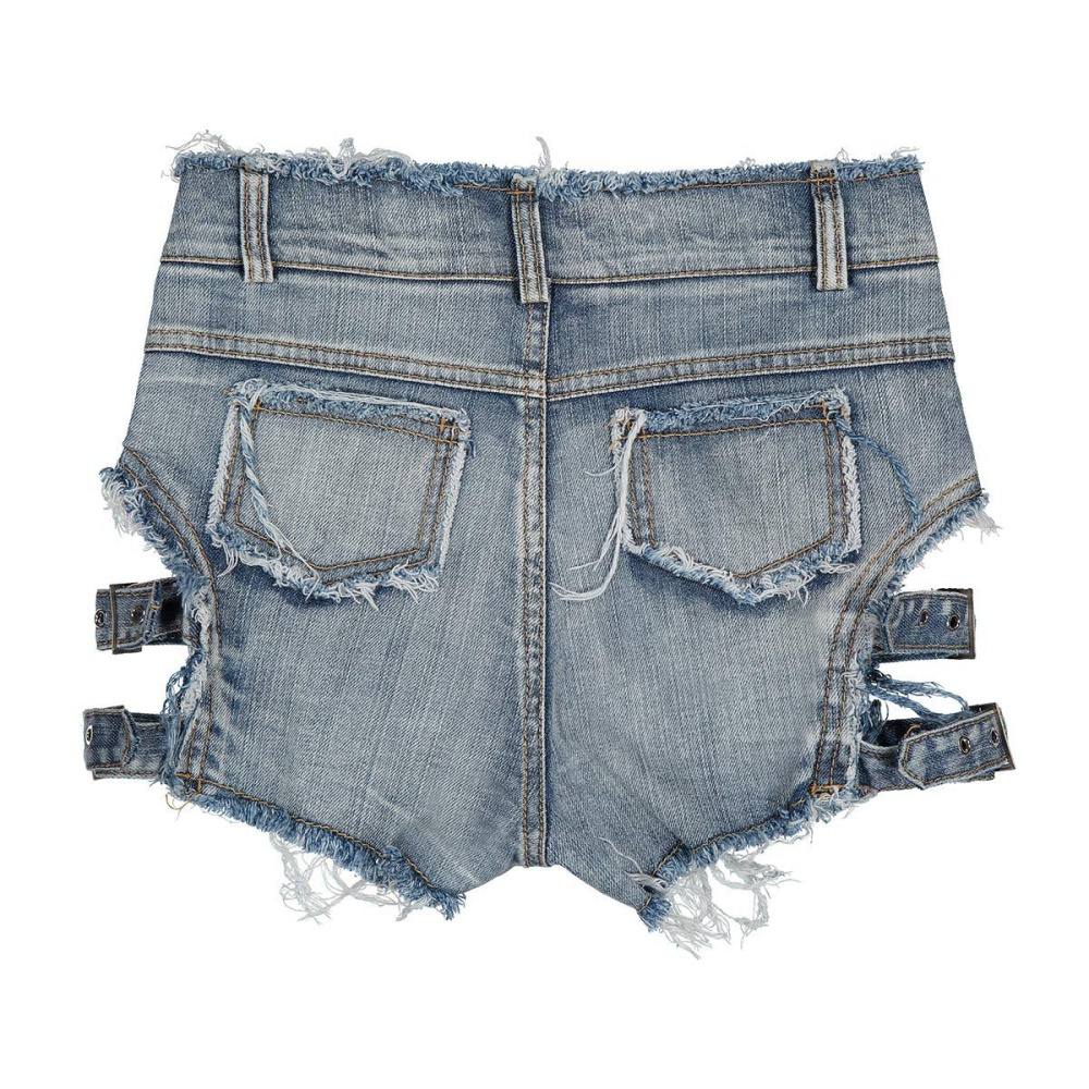 Summer slim jeans holes short jeans for women