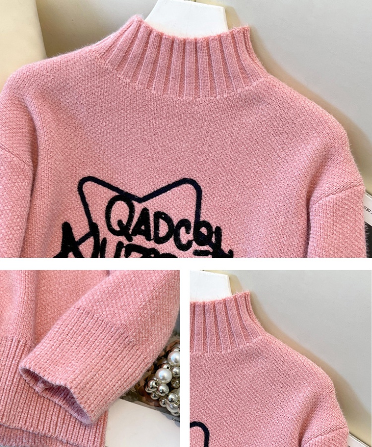 Autumn and winter student pullover sweater for women