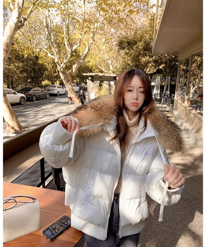 Short cotton coat removable bread clothing for women