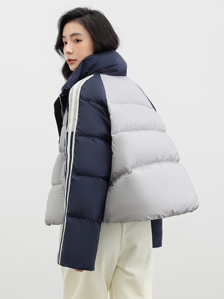 Sports college style down coat winter coat for women