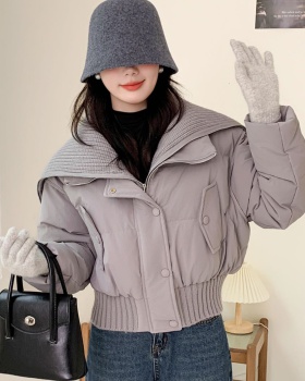Fashion high waist coat winter short down coat for women
