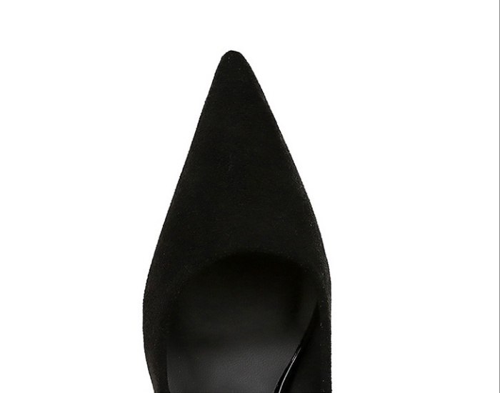 Fashion broadcloth shoes simple high-heeled shoes