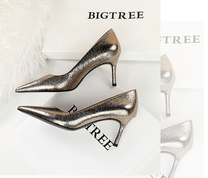 Banquet shoes European style high-heeled shoes for women