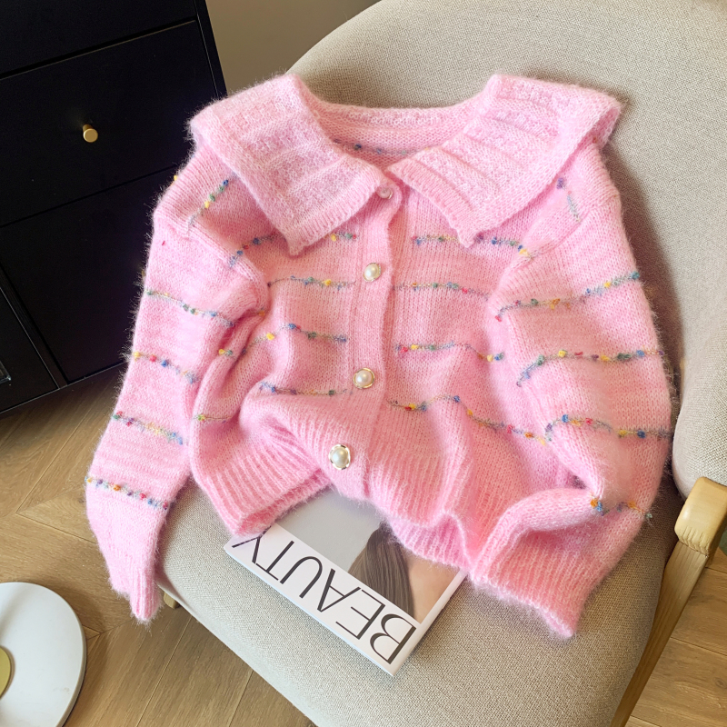 Spring show young sweater tender fashionable cardigan