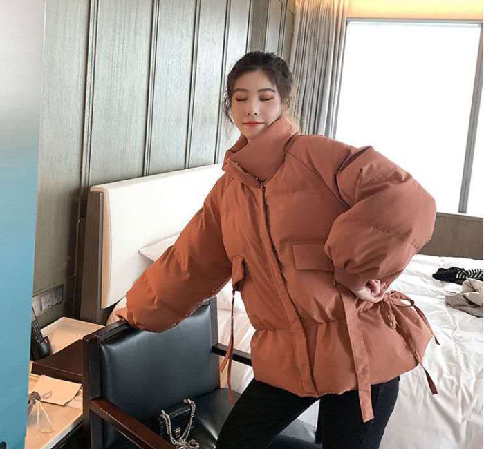 Fat coat Korean style bread clothing for women