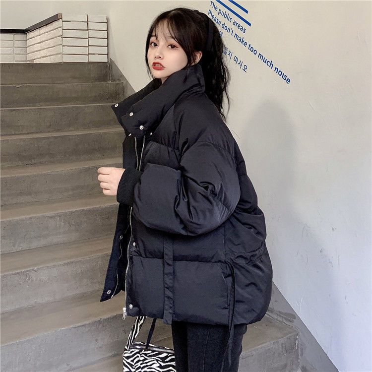 Fat coat Korean style bread clothing for women