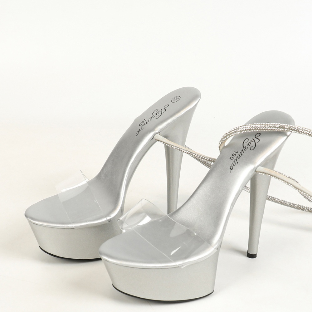 Bandage sandals summer high-heeled shoes for women