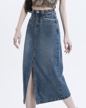 Summer high quality high waist loose skirt for women