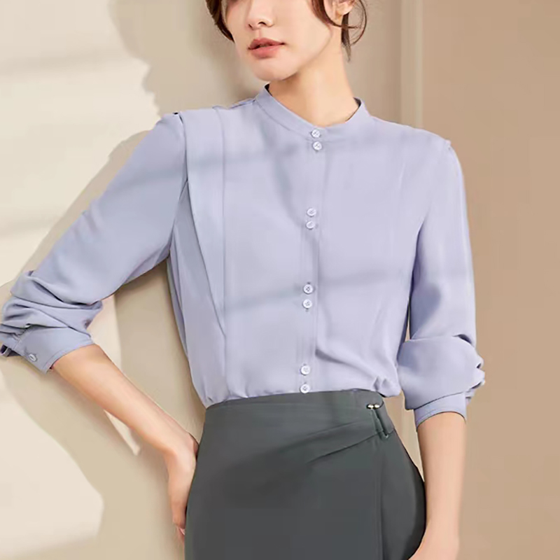 Profession long sleeve shirt temperament tops for women