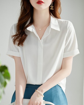 Pullover profession chiffon Korean style shirt for women